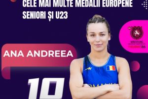 Lupte: Andreea Ana, din Mangalia, record impresionant de medalii castigate pe plan continental