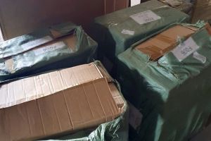 FOTO. Garda de Coasta: Politistii de frontiera au descoperit bunuri susceptibile de peste 900.000 lei in Portul Constanta 