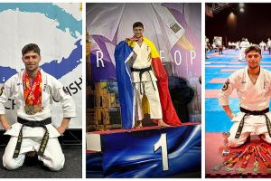 Romanian Gendarme Wins Three World Titles at Isshinryu Karate Championships in Malta