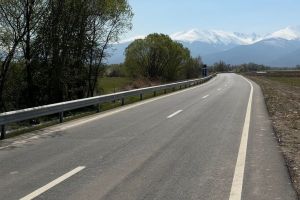 A fost reabilitat drumul judeţean care străbate comuna Viştea, din Braşov