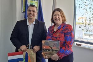 FOTO. Vizita diplomatica in Delta Dunarii: Ambasadorul Țarilor de Jos, oaspetele ARBDD