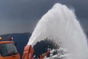 Deszăpezire pe Transalpina