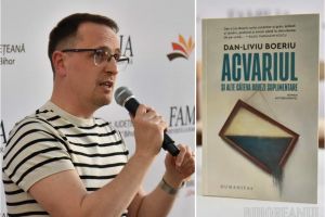 „Acvariul şi alte câteva dovezi suplimentare”: Romanul autobiografic al unui scriitor pus la pământ de o afecţiune psihică a fost lansat la Oradea (FOTO)