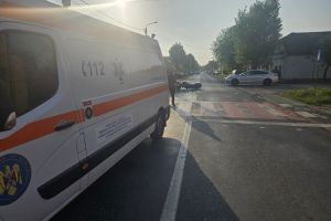 Accident cu DOUĂ VICTIME în municipiul Arad (GALERIE FOTO)