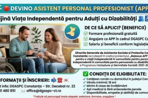 DGASPC Constanta recruteaza asistenti personali profesionisti pentru adultii cu dizabilitati