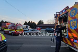 Barbatul grav ranit in incendiul din cartierul Henri Coanda din Constanta, in continuare in stare grava