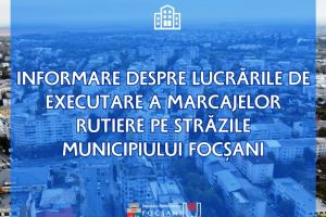 Contract de peste 500.000 lei pentru marcaje rutiere la Focşani către o firmă cu probleme! Ce spune Primăria Focşani