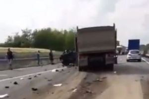 Mărturia ȘOCANTĂ a şoferului care a filmat accidentul din Ungaria: „Vai de mine, vai de mine, nu se poate aşa ceva” 