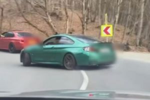 Drifturi periculoase pe un drum din Cluj: 7 şoferi amendaţi după ce au postat imaginile online (VIDEO)