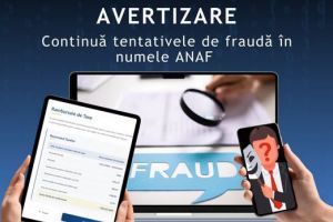 DNSC avertizeaza - Continua tentativele de frauda in numele ANAF! Recomandari esentiale