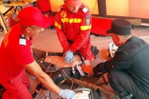 În cadrul unui exerciţiu – O „viitură” a lovit şapte localităţi din judeţ