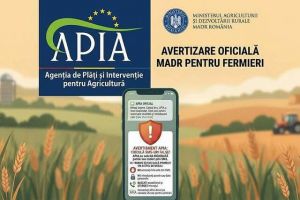 Atenţie, fermieri! APIA avertizează despre o campanie de mesaje SMS false!