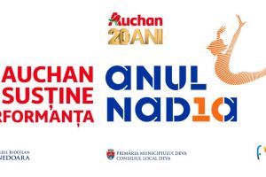 Auchan România susţine cu mândrie Gala „Nadia 10 – Perfecţiunea inspiră” de la Deva, un omagiu adus performanţei şi excelenţei în sportul românesc