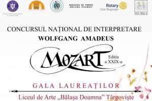 Sunetul excelenţei revine la Târgovişte: Gala laureaţilor Concursului „Mozart”