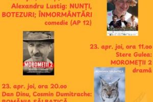 Zilele Filmului Românesc continuă, la Centrul Cultural Covasna, astăzi şi joi 