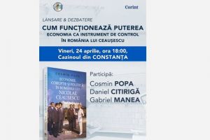 Universitatea Ovidius din Constanta: Dezbatere publica si lansare de carte despre economia Romaniei in perioada Nicolae Ceausescu  