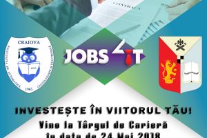 UCV: Jobs4IT  Târgul de carieră la Facultatea de Automatică, Calculatoare şi Electronică