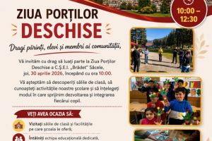 Ziua Porţilor Deschise la Centrul Școlar pentru Educaţie Incluzivă Brădet-Săcele