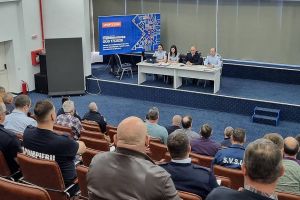 Șefii serviciilor voluntare pentru situaţii de urgenţă au participat la o nouă sesiune de instruire, la Oneşti