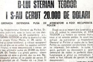 I-au pus în curte o grenadă defensivă şi un plic cu instrucţiuni. Dă-ne 20.000 de dolari ca să nu te aruncăm 