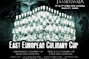 East European Culinary Cup, 26-27 mai 2018, Centrul de Evenimente Lux Divina Braşov!
