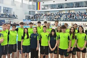 8 medalii pentru CS Nautica Bacău la Campionatele Naţionale de Nataţie