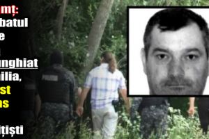 Neamţ: Bărbatul care şi-a înjunghiat familia, a fost prins de poliţişti