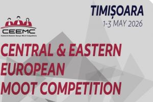 Timişoara devine, timp de trei zile, centru european al dreptului. Competiţie internaţională la UVT