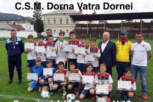 Dorna Vatra Dornei a devenit campioană judeţeană la juniori D