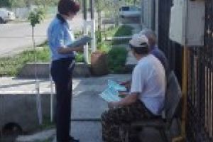 Daca e joi, politistii vorbesc barbatilor / „100 DE ZILE DE MESAJE PREVENTIVE”