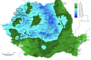 1 Mai cu temperaturi de îngheţ în Bihor. Minime de până la -4°C, în zonele joase. Vin, însă, veşti bune