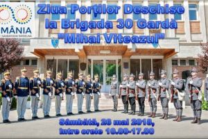 Ziua Portilor Deschise la Brigada 30 Garda Mihai Viteazul. Ce program au pregatit organizatorii 