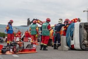 Elita salvatorilor din nord-vest în acţiune la Zalău