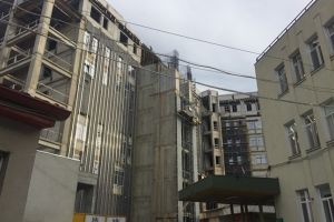 Santierul de la noul corp al Spitalului de Copii, in pauza pentru ca primaria n-are bani