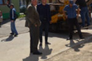 Lucrări edilitare supervizate de primarul Felix Borcean