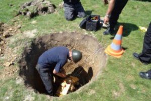 Muniţie din cel de-Al Doilea Război Mondial, distrusă de pirotehnişti