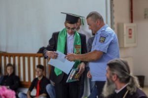 Absolventul IOAN STROIA a fost premiat de conducerea Jandarmerei Covasna