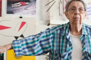 Coperta hărţii metroului din Londra, opera unei românce nonagenare