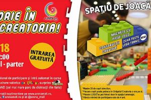 Sărbătorim împreună Ziua Copilului în Orăşelul Creatoria @Arena Mall!