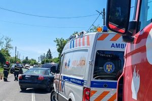Accident rutier la Cosmeşti / Un bărbat, de 83 de ani, a fost transportat la Spitalul Videle
