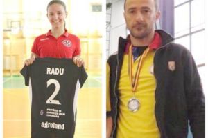 Voleiul ocnamureşan la putere: luptă pentru titlu naţional, în familia Radu, tată şi fiică!