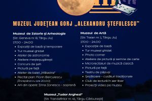 „Noaptea Muzeelor” revine în Gorj pe 23 mai