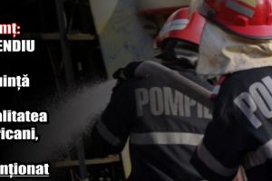 ISU Neamţ: Incendiu la o locuinţă în localitatea Petricani, pus intenţionat