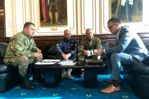 Delegatia Ligii Militarilor Profesionisti, in dialog cu ministrul Mihai Fifor. Ce subiecte au fost dezbatute
