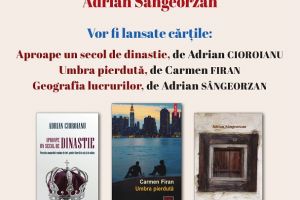 Biblioteca Judeţeană „Alexandru şi Aristia Aman”, împreună cu Fundaţia- Editura „Scrisul Românesc”, vă invită marti, 29 mai 2018, la un eveniment literar deosebit, o triplă lansare de carte
