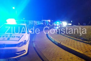 Accident rutier grav pe drumul care leaga Constanta de Ovidiu. Unul din protagonisti pare a fi baut. Masinile sunt facute praf