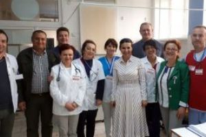 Ministrul Sanatatii, Sorina Pintea, in vizita la Spitalul de Recuperare Borsa