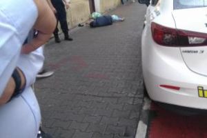 Tânăr drogat, dormea pe stradă, vis-a-vis de Sora - FOTO