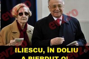 Ion Iliescu, în doliu. A PIERDUT-O! „Dumnezeu s-o odihnească în pace!” Breaking news