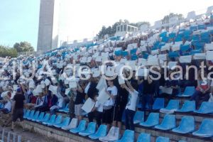 Imagini de la eveniment  Coregrafie speciala la meciul SSC Farul - Sportul Chiscani. La partida e prezent si Giovanni Becali (galerie foto+video)